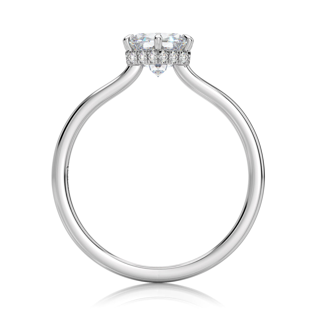 Inel de Logodnă – Diamant de Laborator Hexagon Simplicity