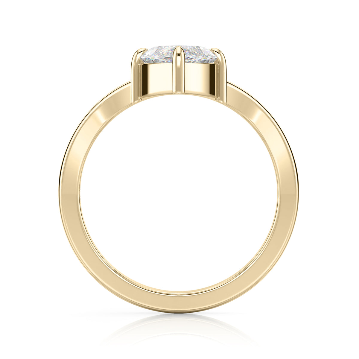 Inel de Logodnă – Moissanite Marquise Vivienne