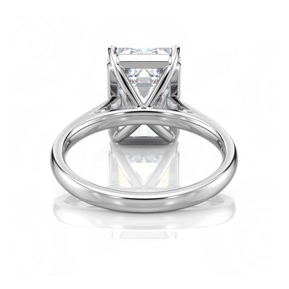 Inel de Logodnă – Diamant de Laborator Emerald Simplicity