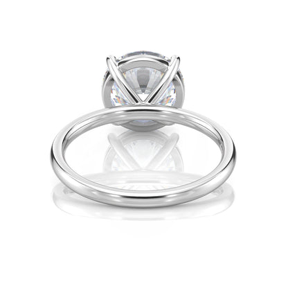 Inel de Logodnă – Diamant de Laborator Rotund Simplicity