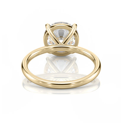 Inel de Logodnă – Moissanite Rotund Simplicity