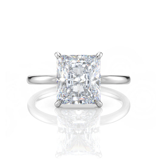 Inel de Logodnă – Diamant de Laborator Radiant Simplicity