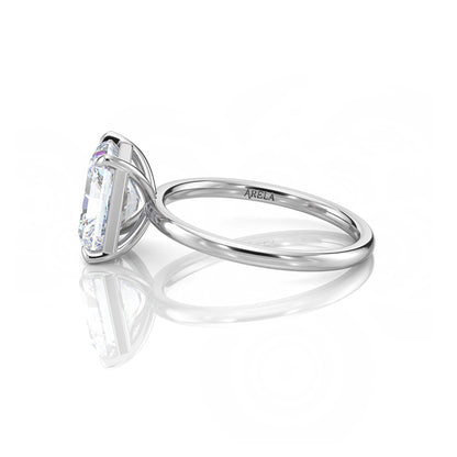 Inel de Logodnă – Diamant de Laborator Radiant Simplicity