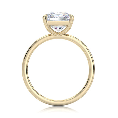 Inel de Logodnă – Moissanite Radiant Simplicity