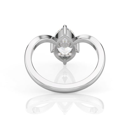 Inel de Logodnă – Diamant de Laborator Marquise Vivienne
