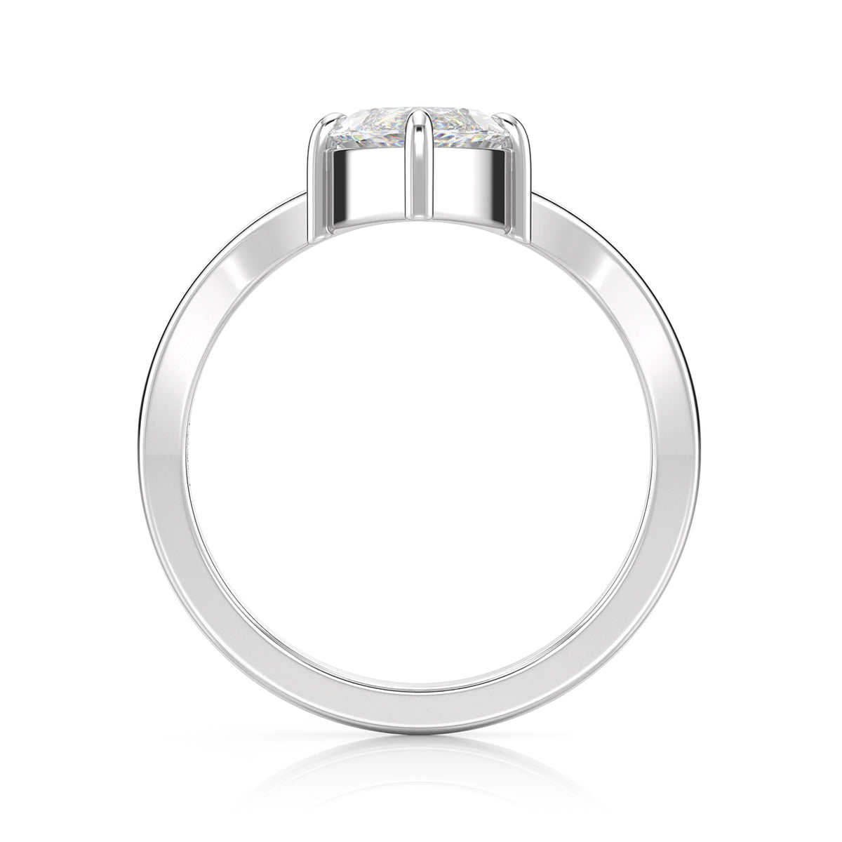 Inel de Logodnă – Diamant de Laborator Marquise Vivienne
