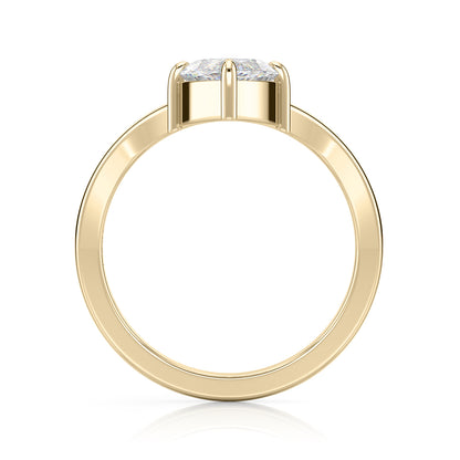 Inel de Logodnă – Moissanite Marquise Vivienne