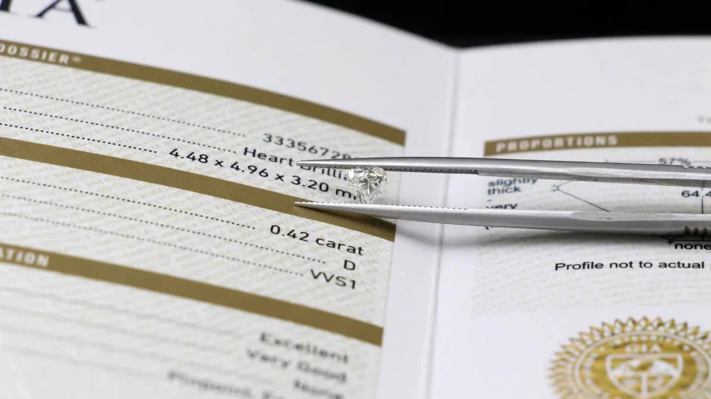 Certificat GIA