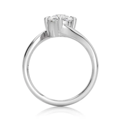 Inel de Logodnǎ – Diamant de Laborator Elongated Cushion RAPTURE